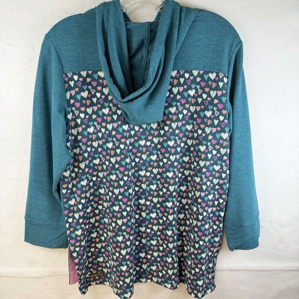 Matilda Jane Heart to Heart Love at First Sight Hoodie Teacher Valentines Sz S - Picture 6 of 11